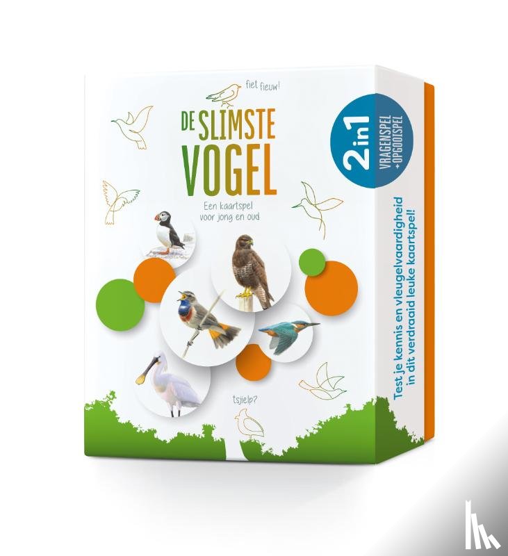 Kolk, Elwin van der - De slimste vogel - Een kaartspel voor jong en oud