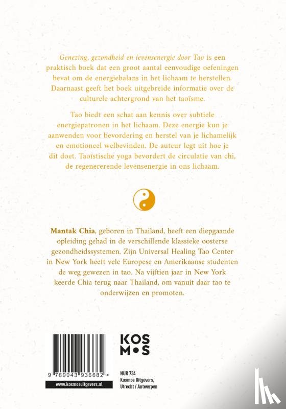 Chia, Mantak - Genezing, gezondheid en levensenergie door Tao