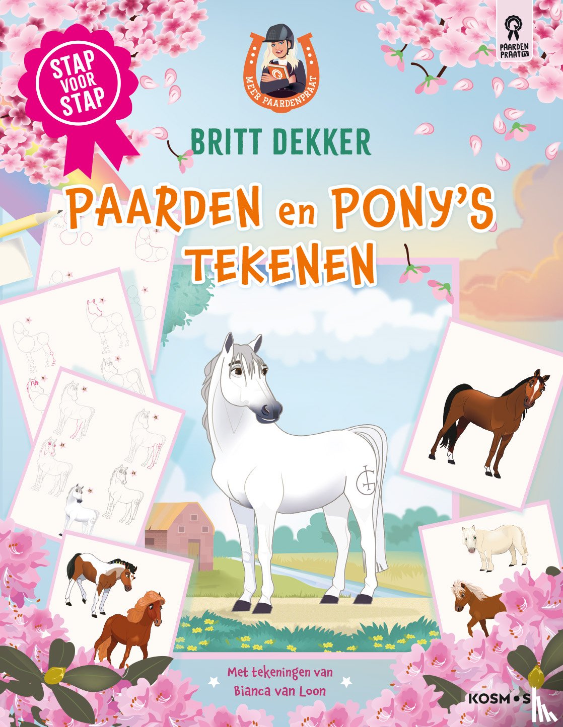Dekker, Britt - Stap voor stap paarden en pony's tekenen