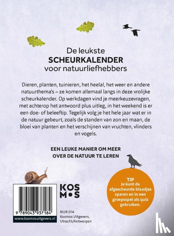 Diepstraten, Roel - Natuurscheurkalender 2026