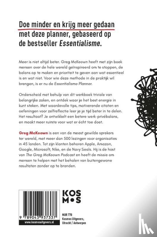 McKeown, Greg - Essentialisme Planner