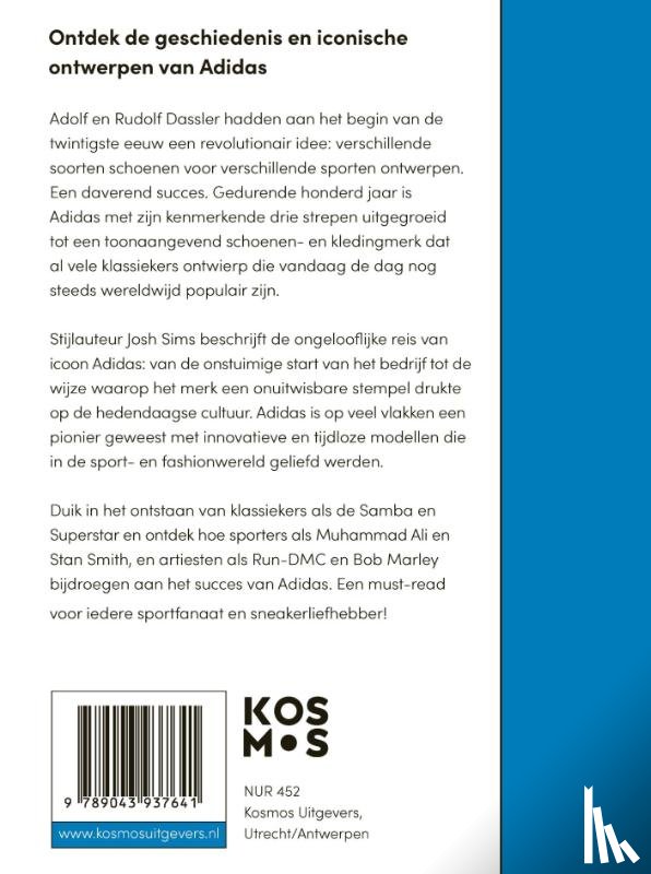 Sims, Josh - Het verhaal van Adidas
