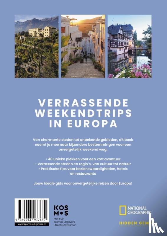 National Geographic - Weekend Escapes - 40 unieke stedentrips in Europa