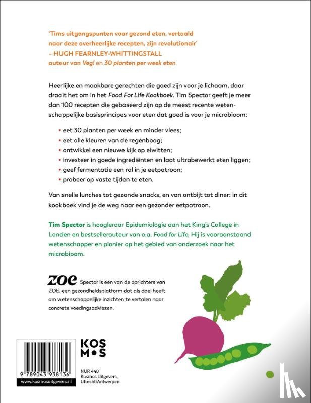 Spector, Tim - Het food for life kookboek