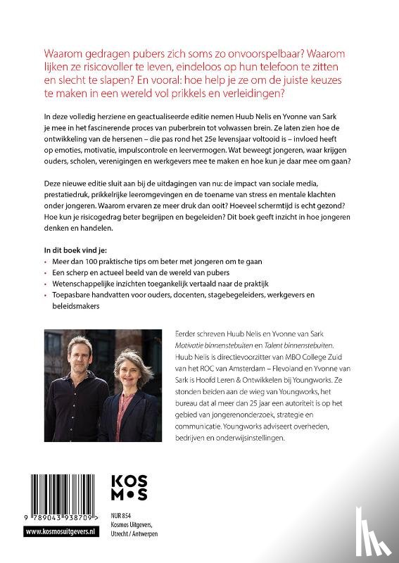 Nelis, Huub, Sark, Yvonne van - Puberbrein binnenstebuiten (editie 2025)