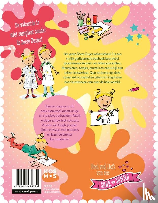 Zoete, Hanneke de - Het grote Zoete Zusjes vakantieboek 5