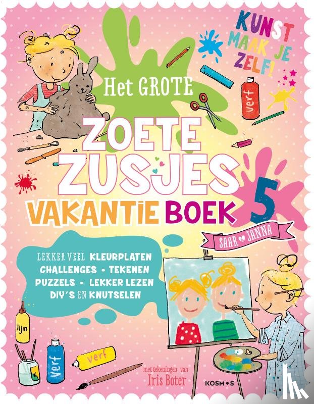 Zoete, Hanneke de - Het grote Zoete Zusjes vakantieboek 5