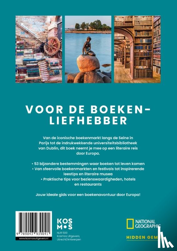 National Geographic - Book Lovers Escapes - 53 Europese bestemmingen voor een literaire reis