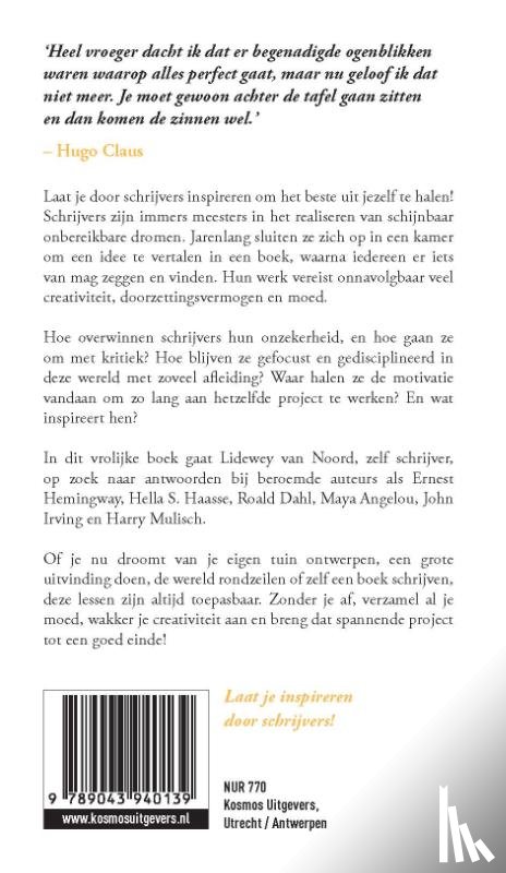 Noord, Lidewey van - Doe en denk als een schrijver