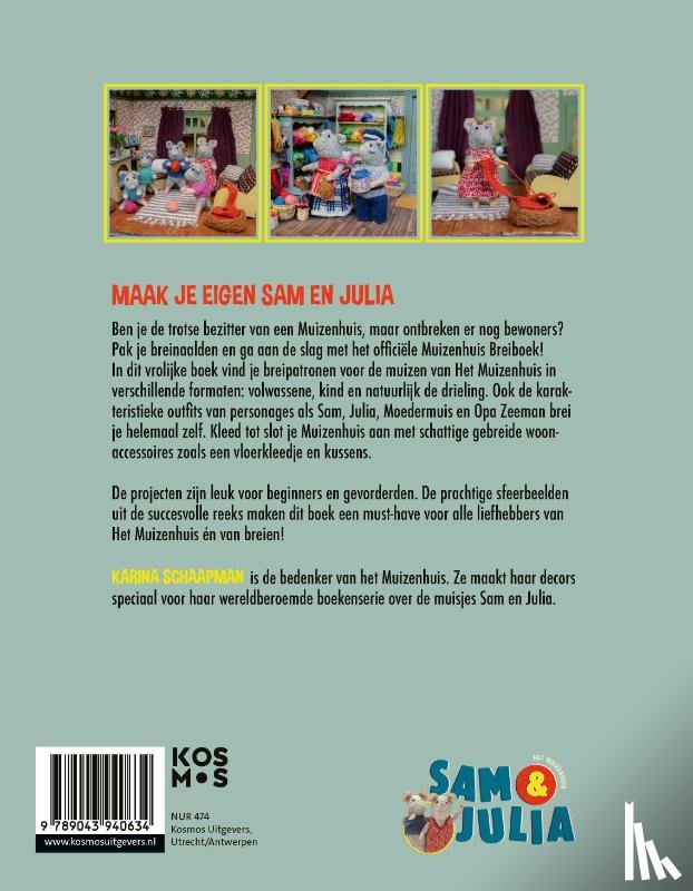 Schaapman, Karina - Het Muizenhuis breiboek