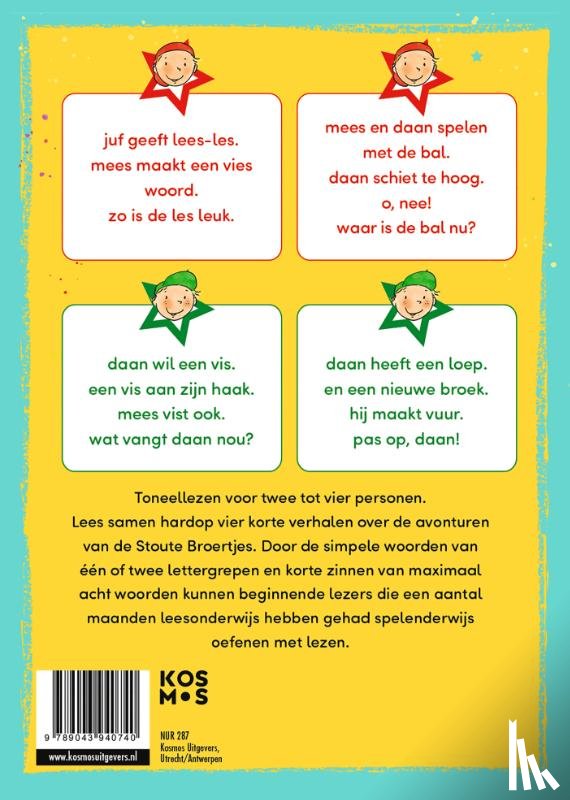 Zoete, Hanneke de - Samen lezen met de Stoute Broertjes