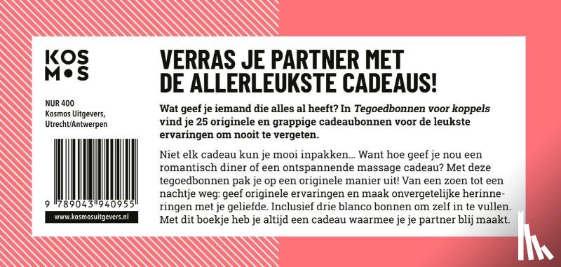 Derikx, Martijn - Tegoedbonnen voor koppels