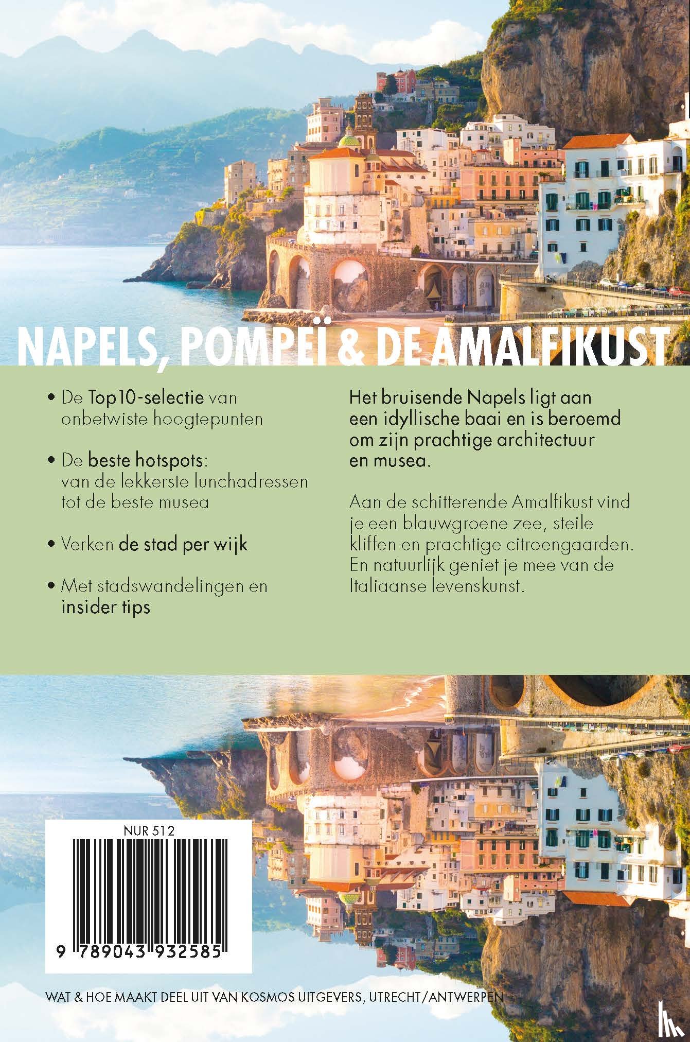 Wat & Hoe reisgids - Napels, Pompeï en de Amalfikust