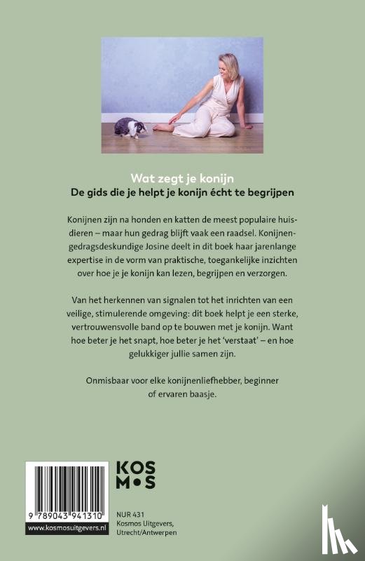 Warnier, Josine - Wat zegt je konijn