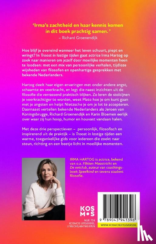 Hartog, Irma - Troost in lastige tijden