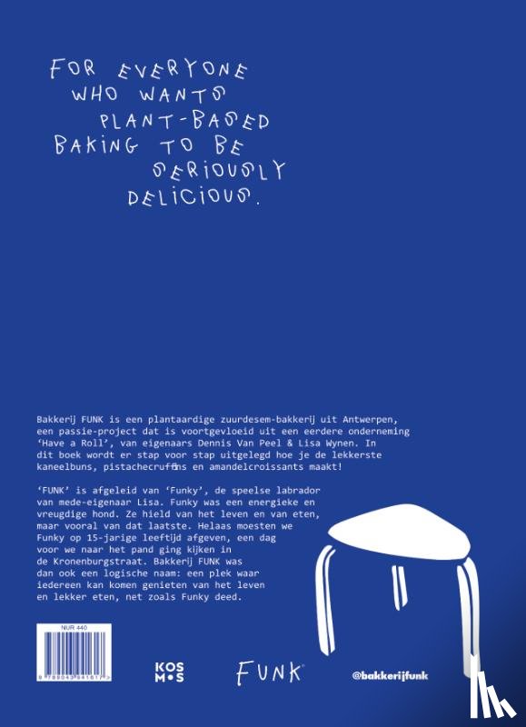 Peel, Dennis van - FUNK - Your Plantbased Baking Guide