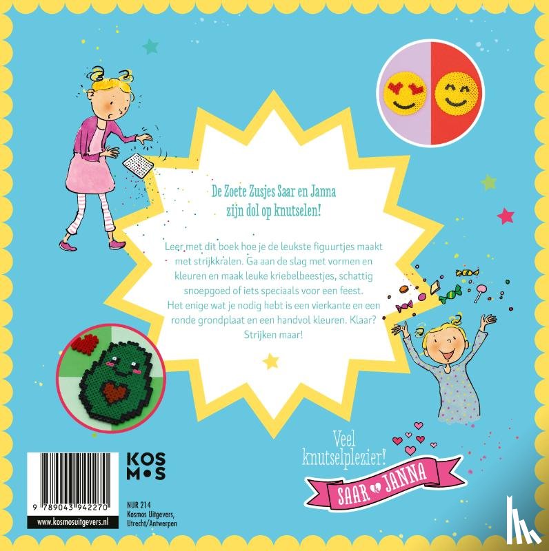 Zoete, Hanneke de - Knutselen met de Zoete Zusjes - strijkkralen