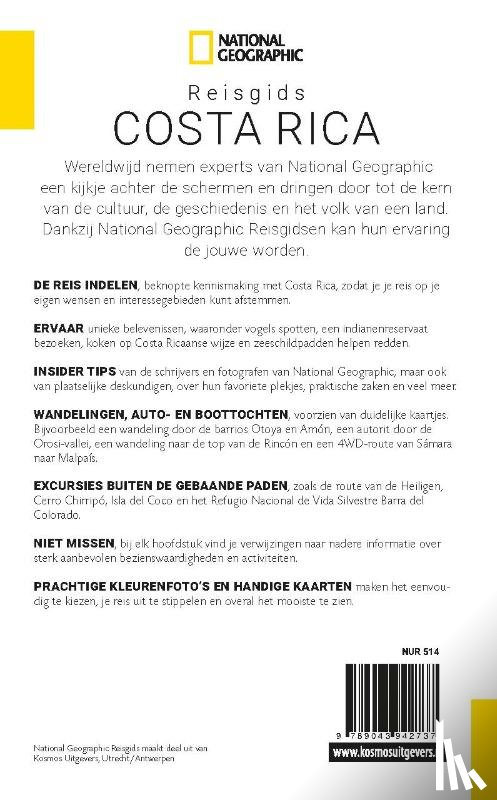 National Geographic Reisgids - Costa Rica