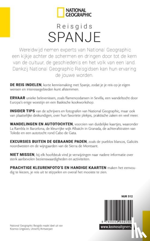 National Geographic Reisgids - Spanje