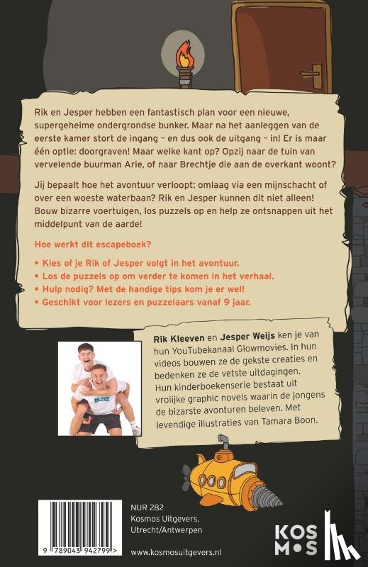 Kleeven, Rik, Weijs, Jesper - Rik en Jesper escapeboek