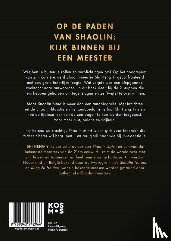 Heng Yi, Shi - Shaolin Mind