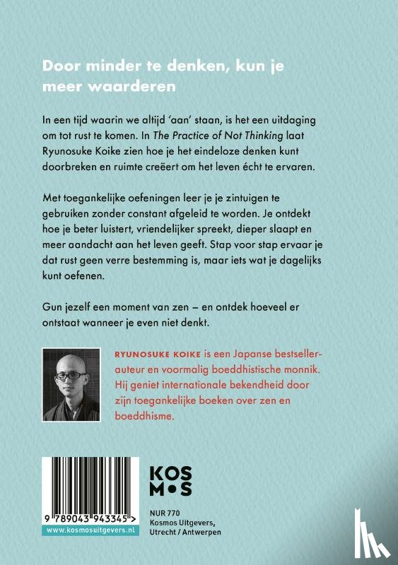 Koike, Ryunosuke - The practice of not thinking