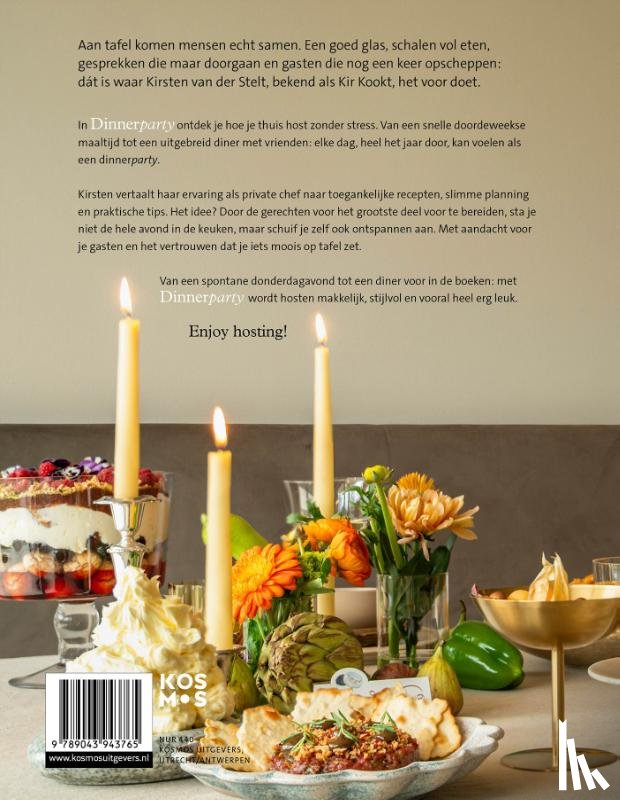 Stelt, Kirsten van der - Dinnerparty