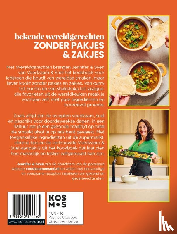 Jennifer & Sven - Wereldgerechten - Voedzaam en Snel
