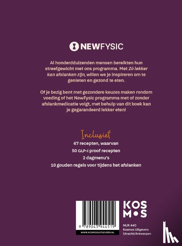 NewFysic - Zó lekker kan afslanken zijn