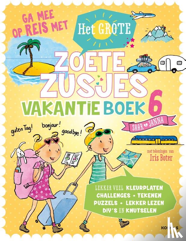 Zoete, Hanneke de - Het grote Zoete Zusjes vakantieboek 6
