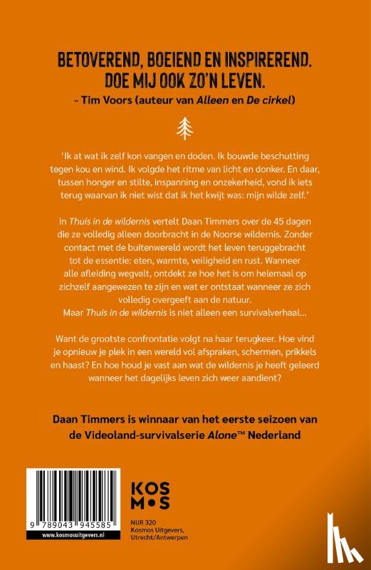 Timmers, Daan - Thuis in de wildernis