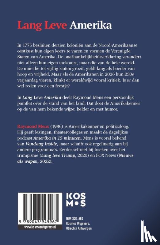 Mens, Raymond - Lang Leve Amerika