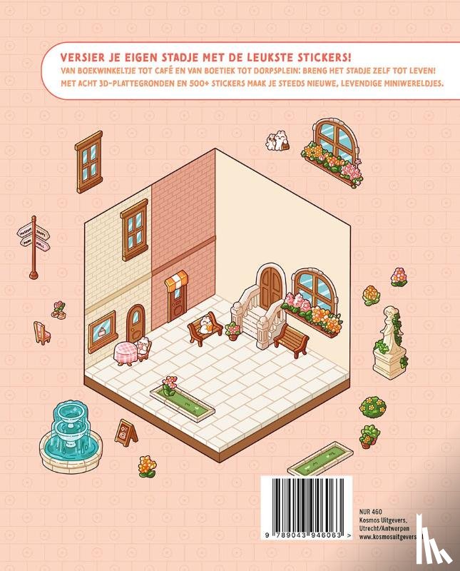 Abanales, Zenny - Cute 'n' Cozy Sticker Therapie: Stadje