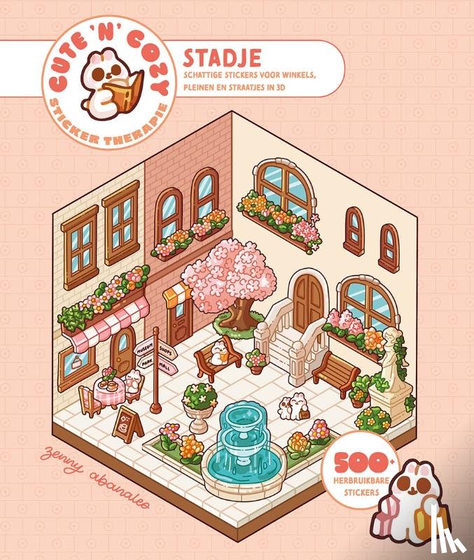 Abanales, Zenny - Cute 'n' Cozy Sticker Therapie: Stadje