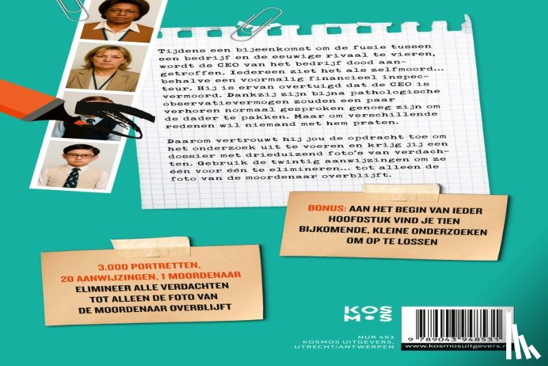 Bianchi, Paul, Gayet, Thomas - Moordpuzzelboek - De moordenaar is geen boomer