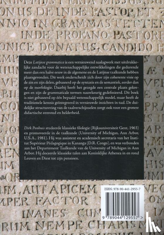 Panhuis, Dirk - Latijnse grammatica