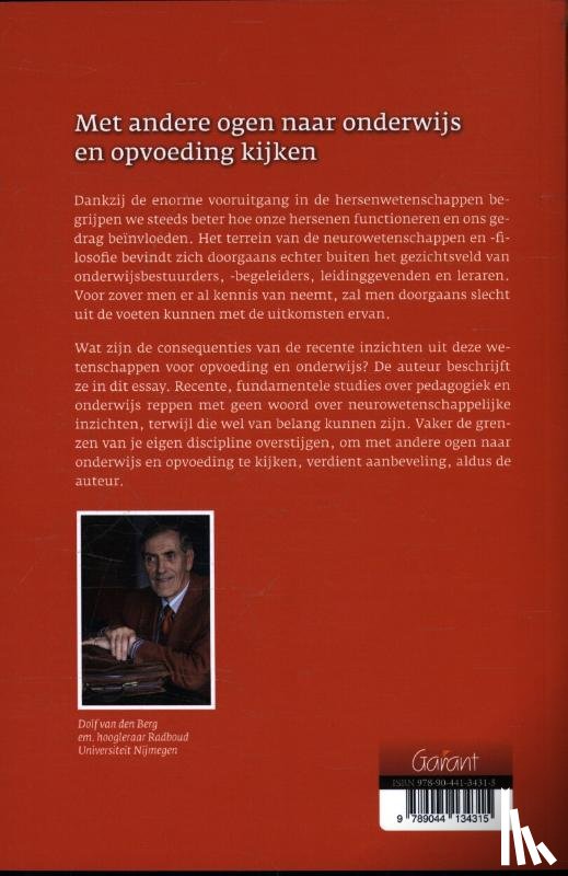 Berg, Dolf van den - Met andere ogen naar onderwijs en opvoeding kijken