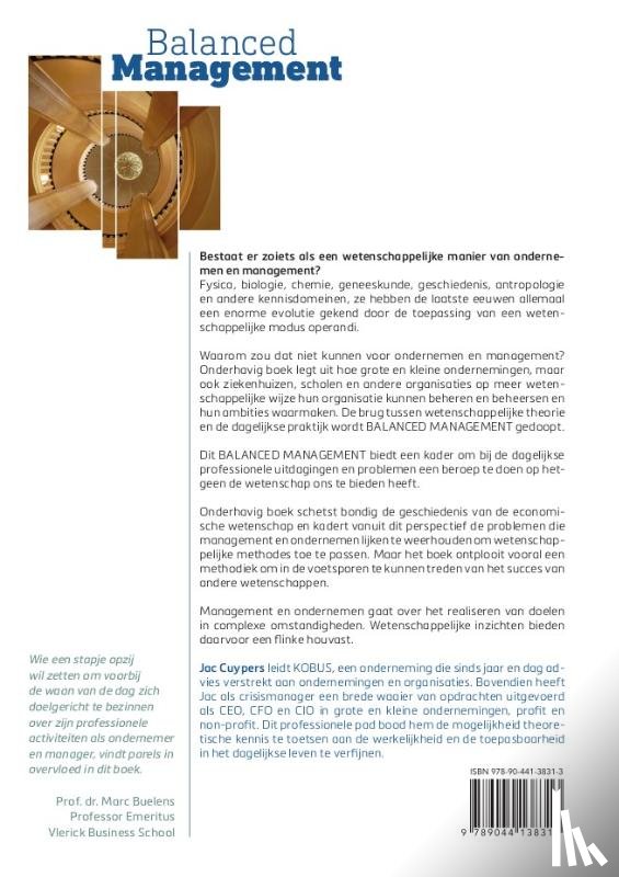 Cuypers, Jac - Balanced Management