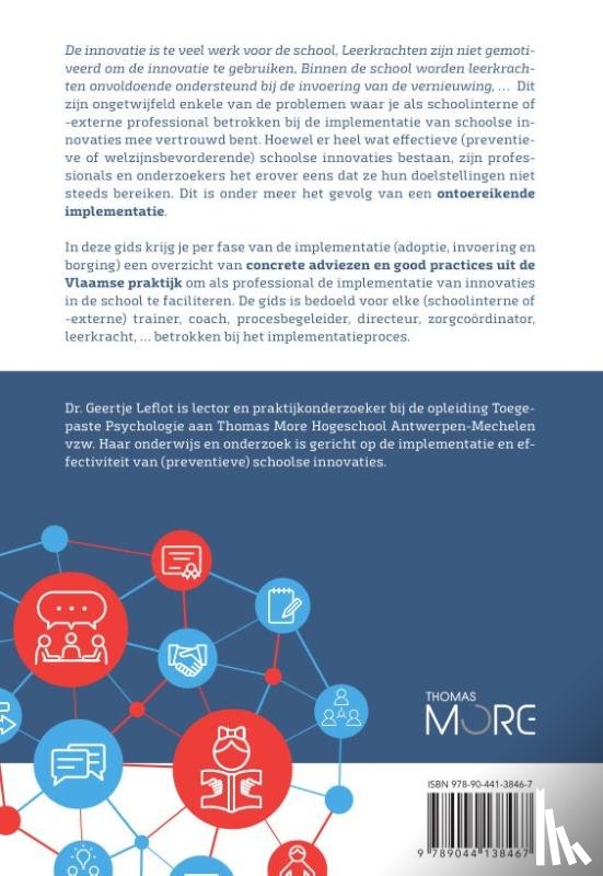 Leflot, Geertje - Implementatiegids voor innovaties in het onderwijs
