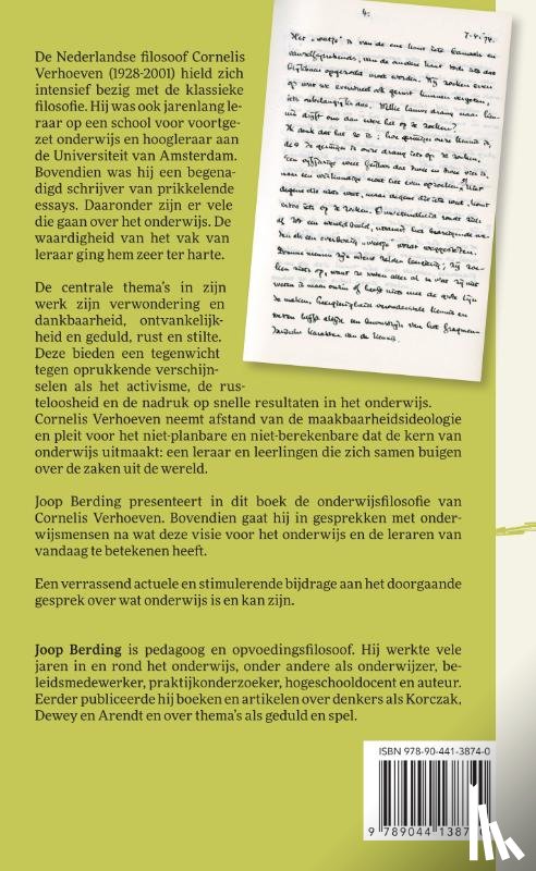 Berding, Joop - Rondom Cornelis Verhoeven