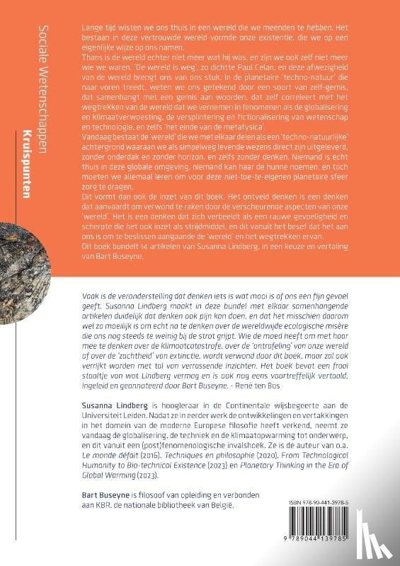 Lindberg, Susanna - Ontveld denken