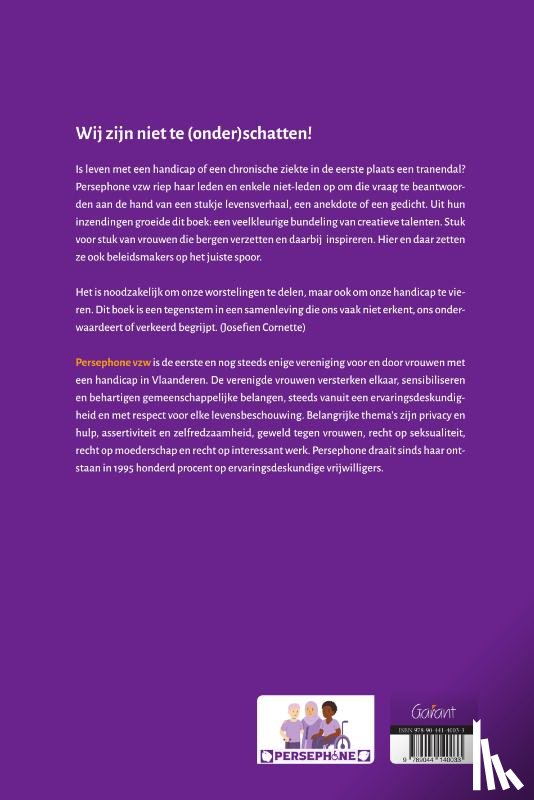 Persephone vzw - Wij zijn niet te (onder)schatten!