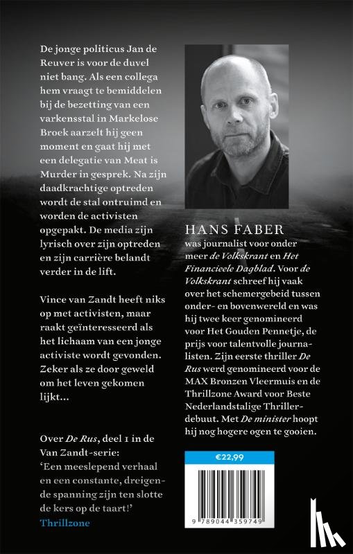 Faber, Hans - De minister