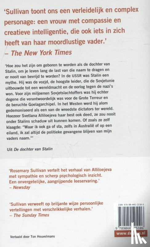 Sullivan, Rosemary - De dochter van Stalin