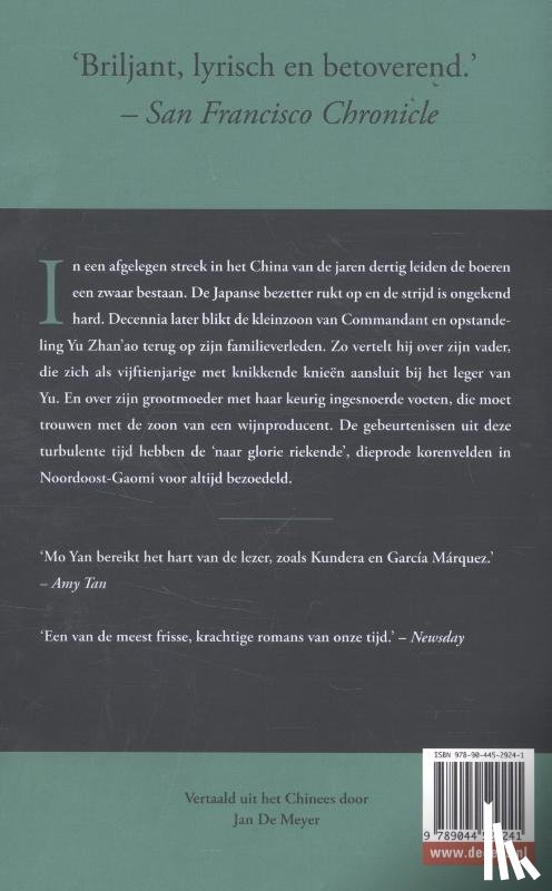 Yan, Mo - Het rode korenveld
