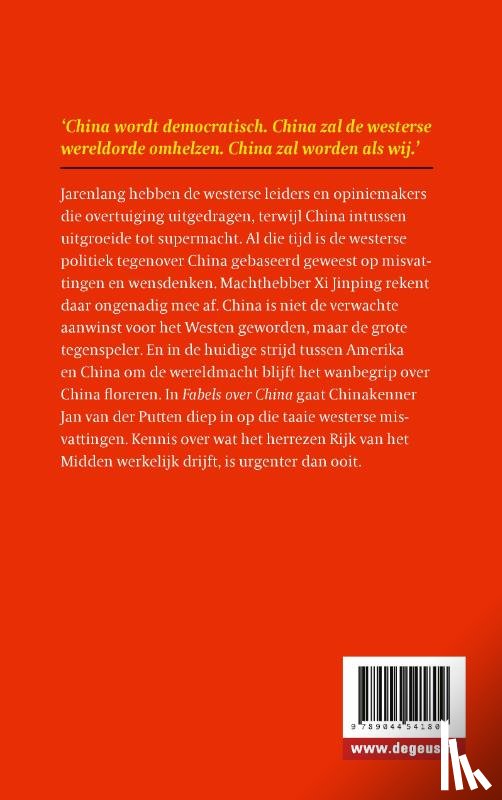 Putten, Jan van der - Fabels over China