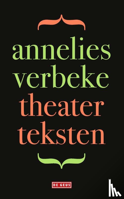 Verbeke, Annelies - Theaterteksten