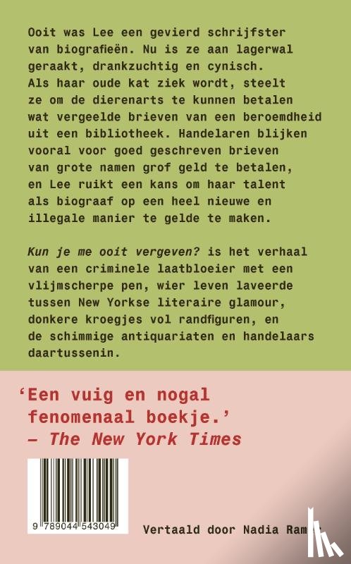 Israel, Lee - Kun je me ooit vergeven?