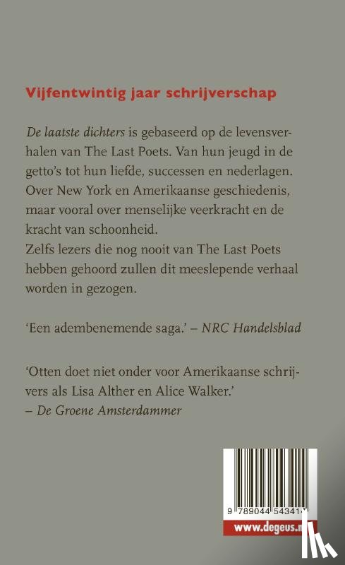 Otten, Christine - De laatste dichters