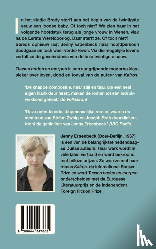 Erpenbeck, Jenny - Tussen heden en morgen
